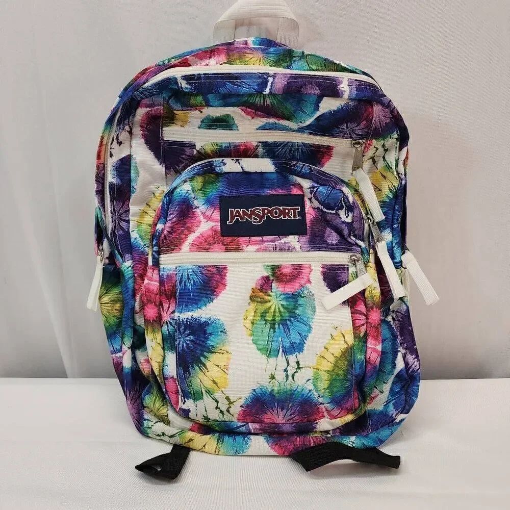 Jansport 5 Compartments Tie Dye Big Backpack Back to school